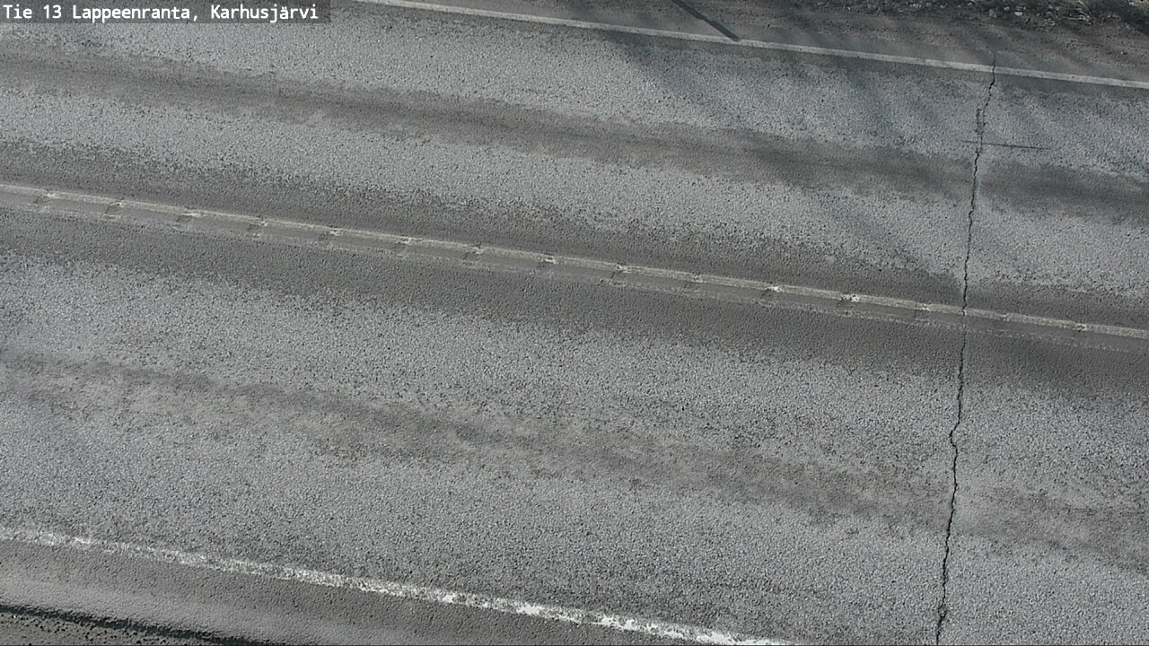 Weather Camera Image Väg 13 Karhusjärvi, Lappeenranta, Etelä-Karjala
