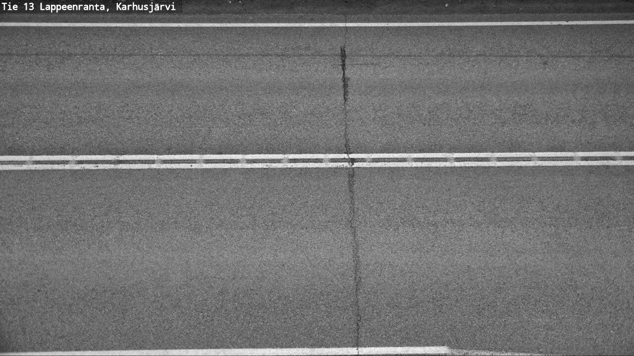 Weather Camera Image Väg 13 Karhusjärvi, Lappeenranta, Etelä-Karjala