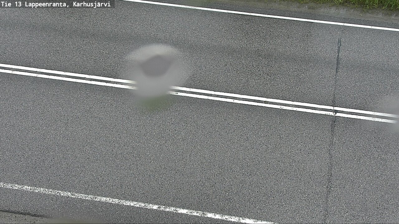 Weather Camera Image Väg 13 Karhusjärvi, Lappeenranta, Etelä-Karjala