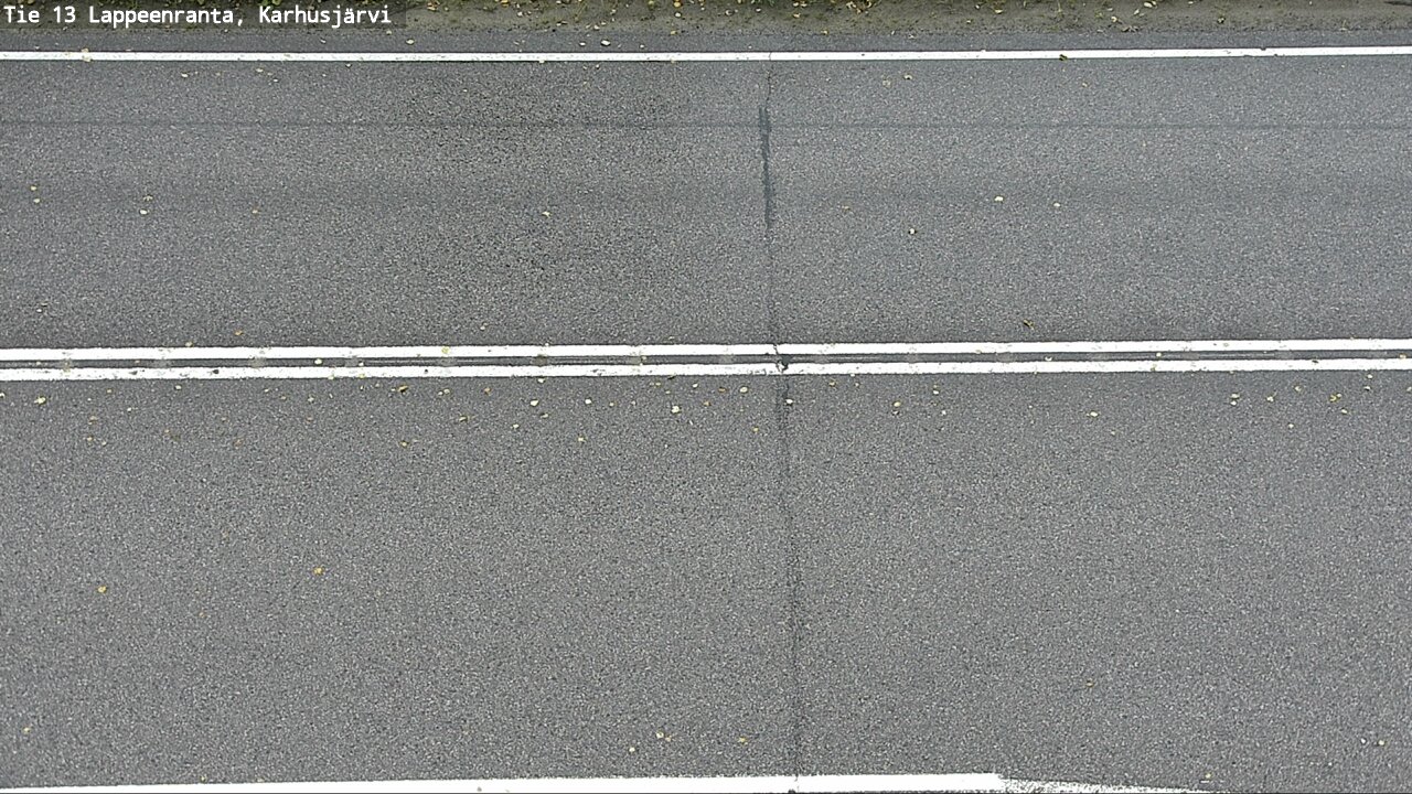Weather Camera Image Väg 13 Karhusjärvi, Lappeenranta, Etelä-Karjala
