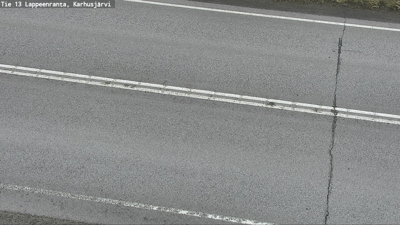 Weather Camera Image Road 13 Karhusjärvi, Lappeenranta, Etelä-Karjala