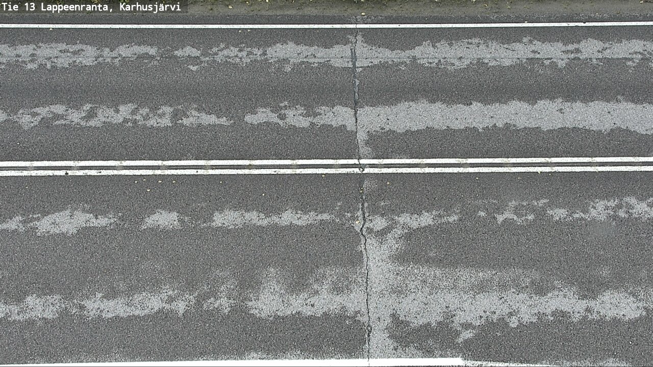 Weather Camera Image Väg 13 Karhusjärvi, Lappeenranta, Etelä-Karjala