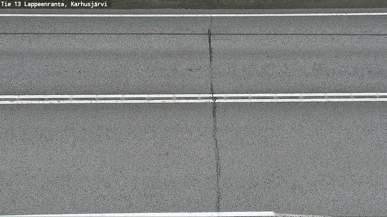 Weather Camera Image Road 13 Karhusjärvi, Lappeenranta, Etelä-Karjala