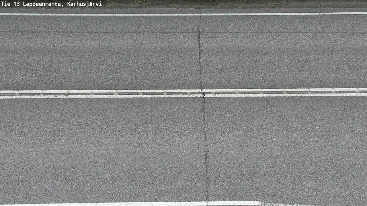 Weather Camera Image Väg 13 Karhusjärvi, Lappeenranta, Etelä-Karjala