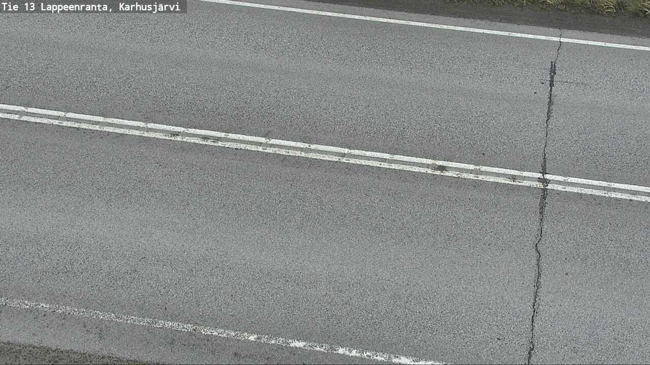 Weather Camera Image Road 13 Karhusjärvi, Lappeenranta, Etelä-Karjala