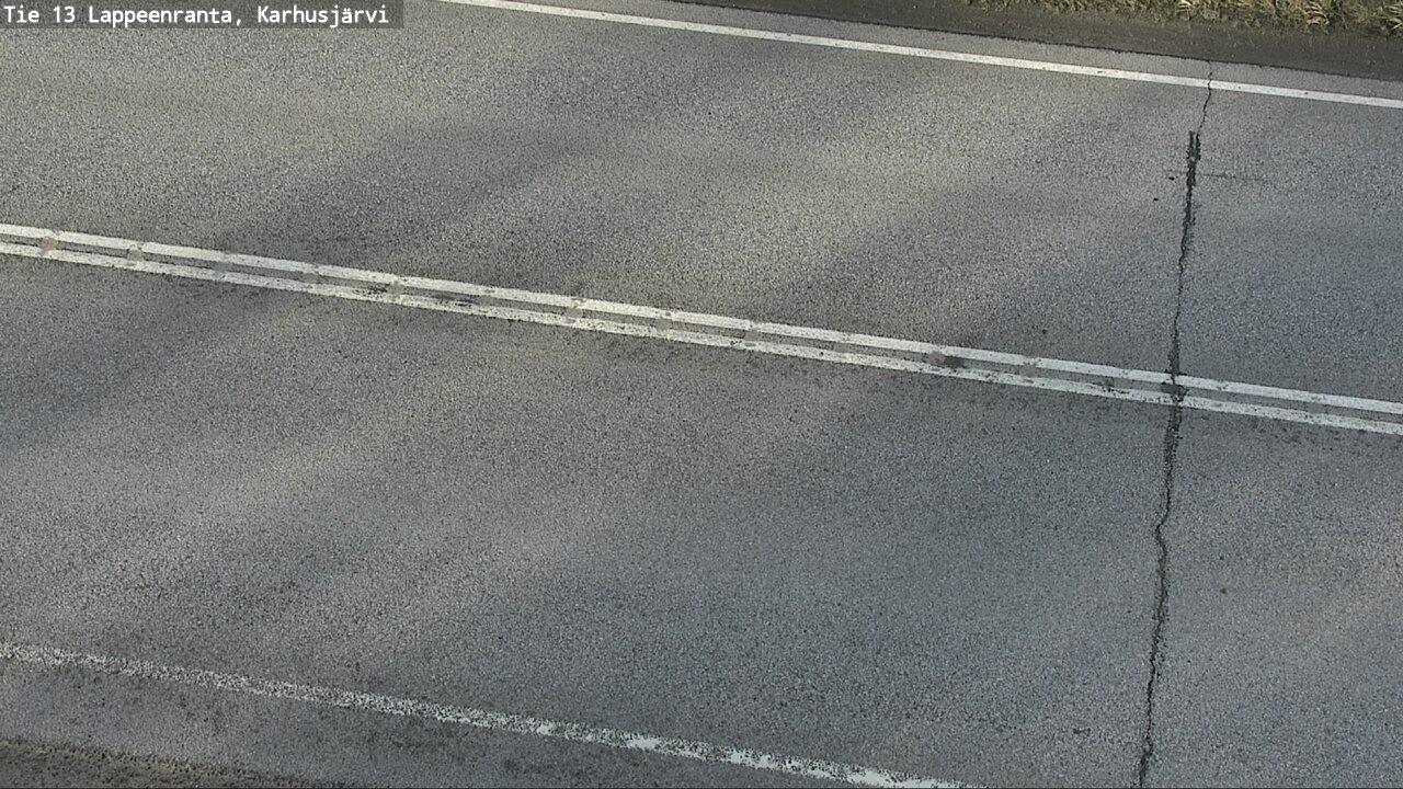 Weather Camera Image Road 13 Karhusjärvi, Lappeenranta, Etelä-Karjala