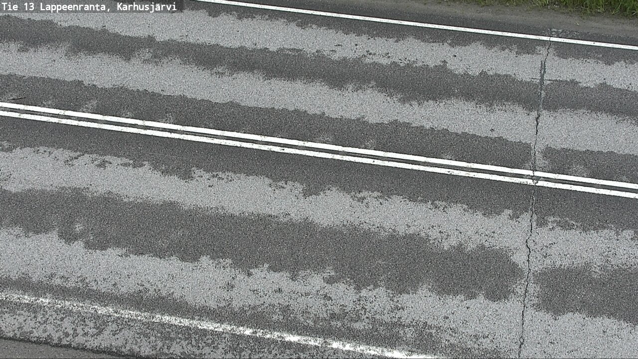Weather Camera Image Road 13 Karhusjärvi, Lappeenranta, Etelä-Karjala