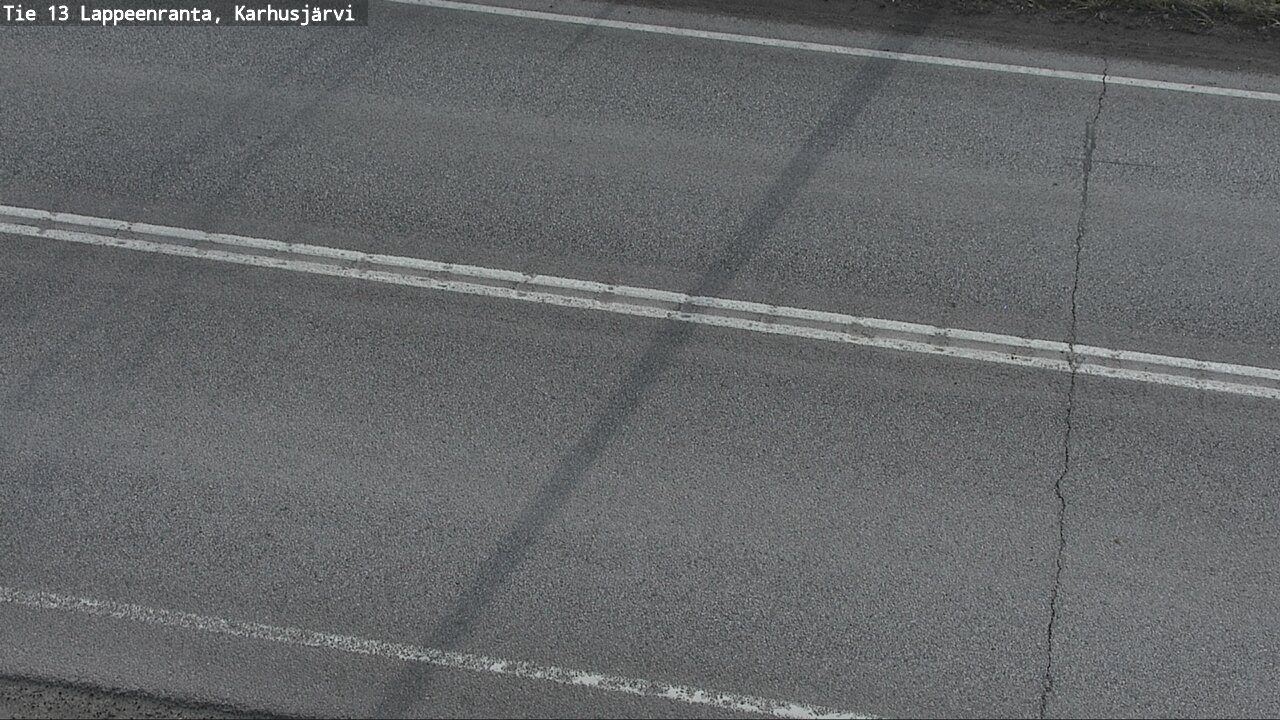Weather Camera Image Väg 13 Karhusjärvi, Lappeenranta, Etelä-Karjala