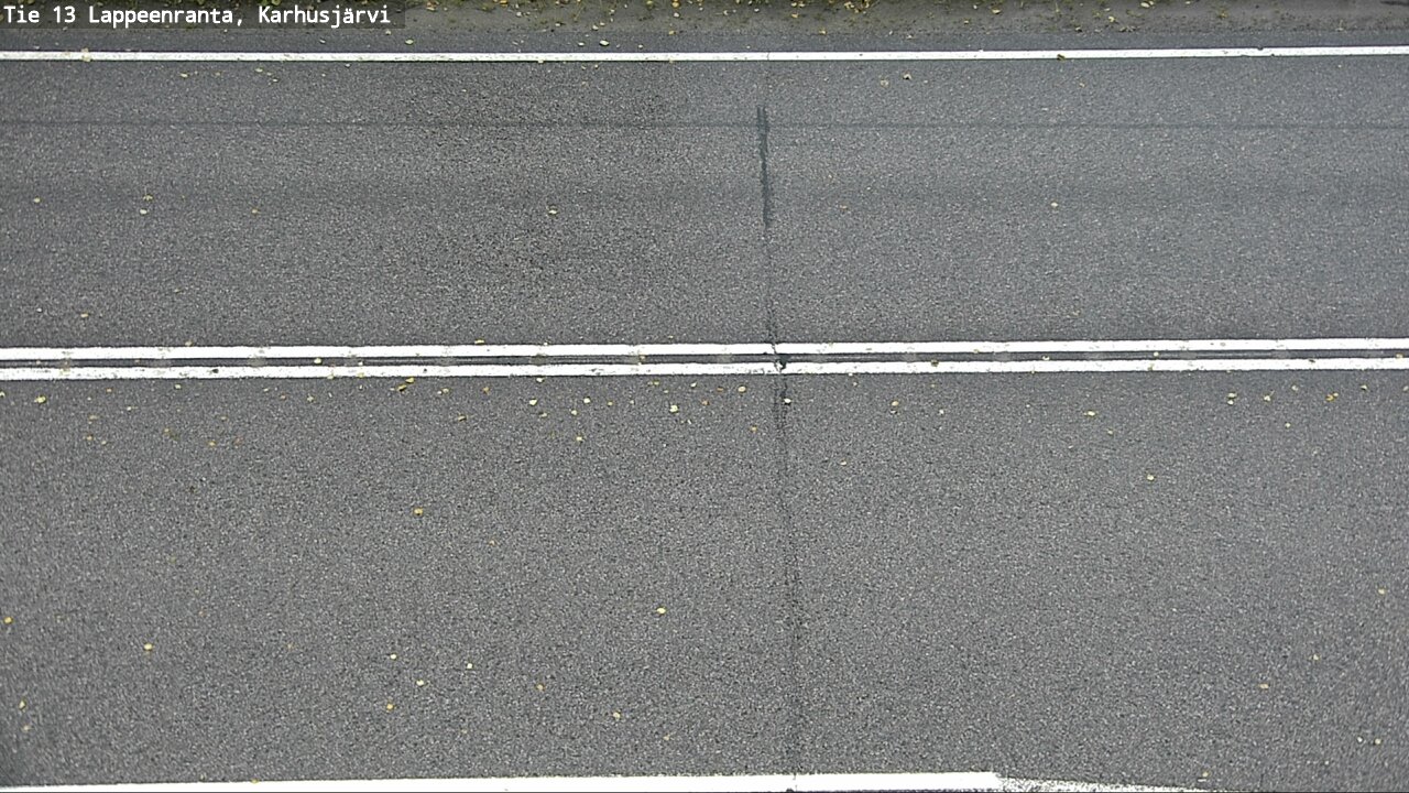 Weather Camera Image Väg 13 Karhusjärvi, Lappeenranta, Etelä-Karjala