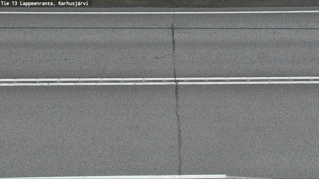 Weather Camera Image Väg 13 Karhusjärvi, Lappeenranta, Etelä-Karjala