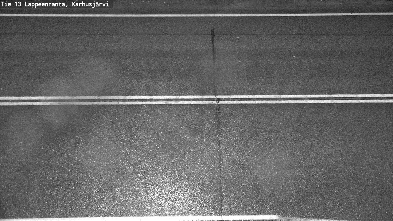 Weather Camera Image Väg 13 Karhusjärvi, Lappeenranta, Etelä-Karjala
