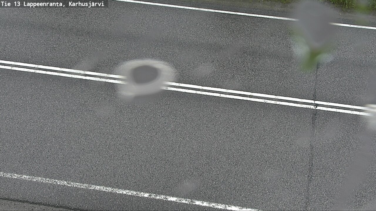Weather Camera Image Väg 13 Karhusjärvi, Lappeenranta, Etelä-Karjala