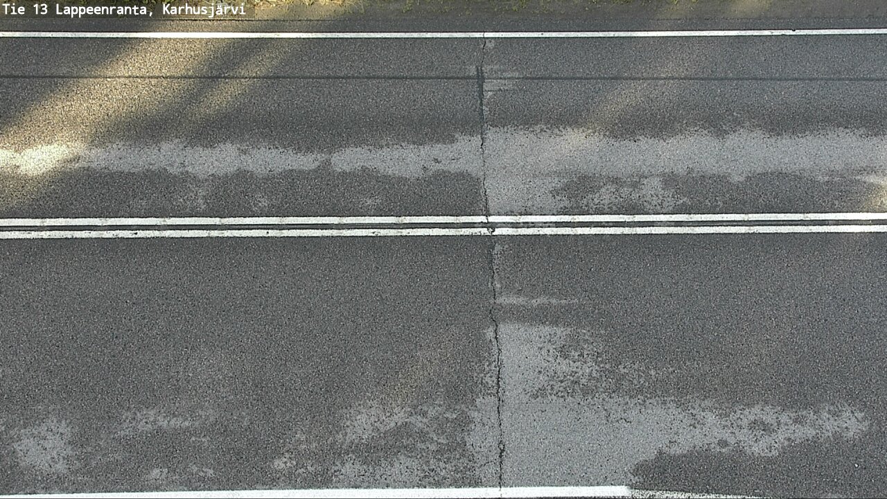 Weather Camera Image Väg 13 Karhusjärvi, Lappeenranta, Etelä-Karjala