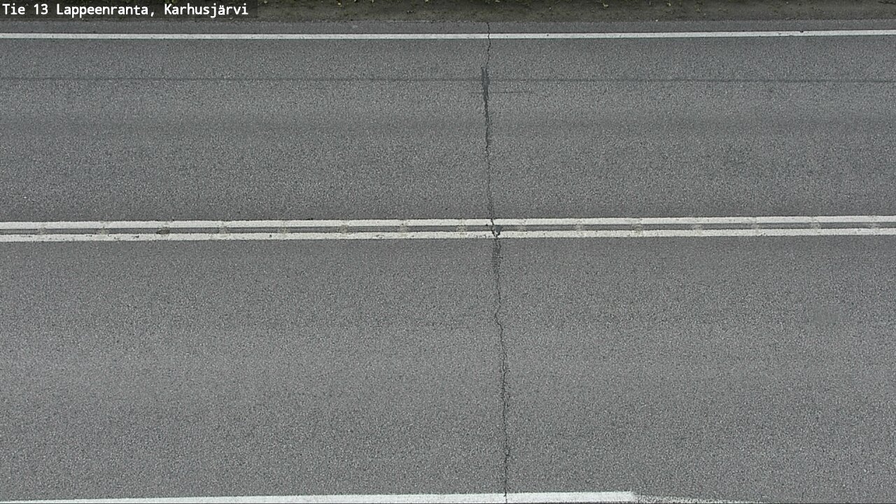 Weather Camera Image Väg 13 Karhusjärvi, Lappeenranta, Etelä-Karjala