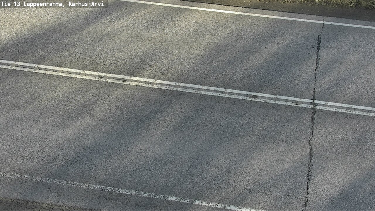Weather Camera Image Road 13 Karhusjärvi, Lappeenranta, Etelä-Karjala