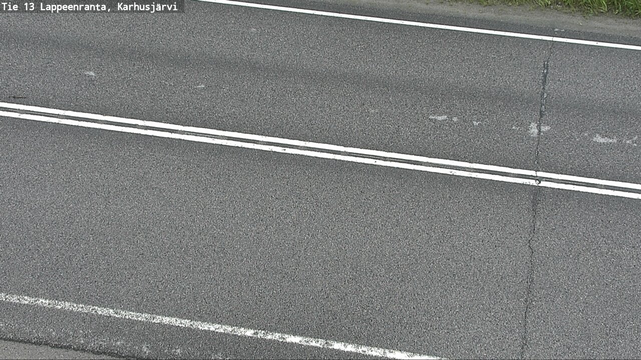 Weather Camera Image Road 13 Karhusjärvi, Lappeenranta, Etelä-Karjala