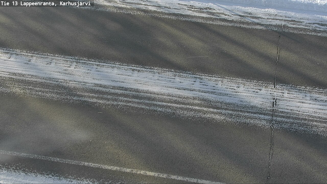 Weather Camera Image Road 13 Karhusjärvi, Lappeenranta, Etelä-Karjala