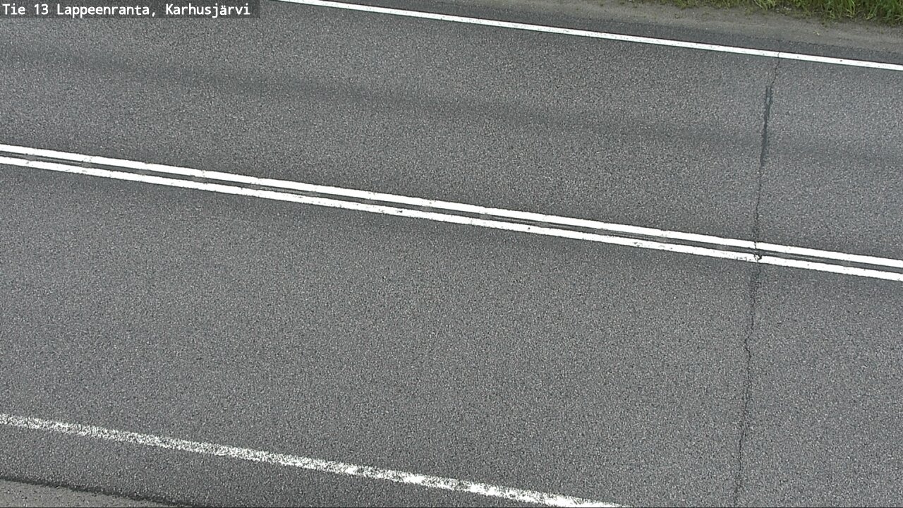 Weather Camera Image Väg 13 Karhusjärvi, Lappeenranta, Etelä-Karjala