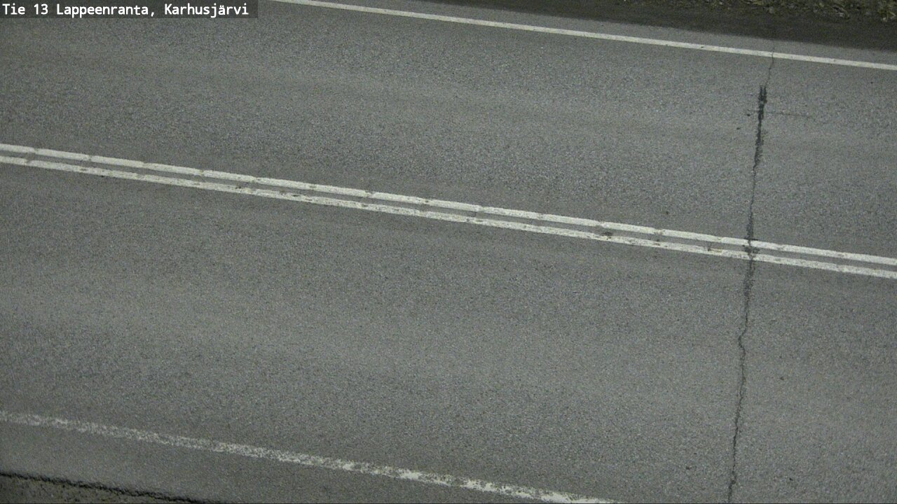 Weather Camera Image Väg 13 Karhusjärvi, Lappeenranta, Etelä-Karjala