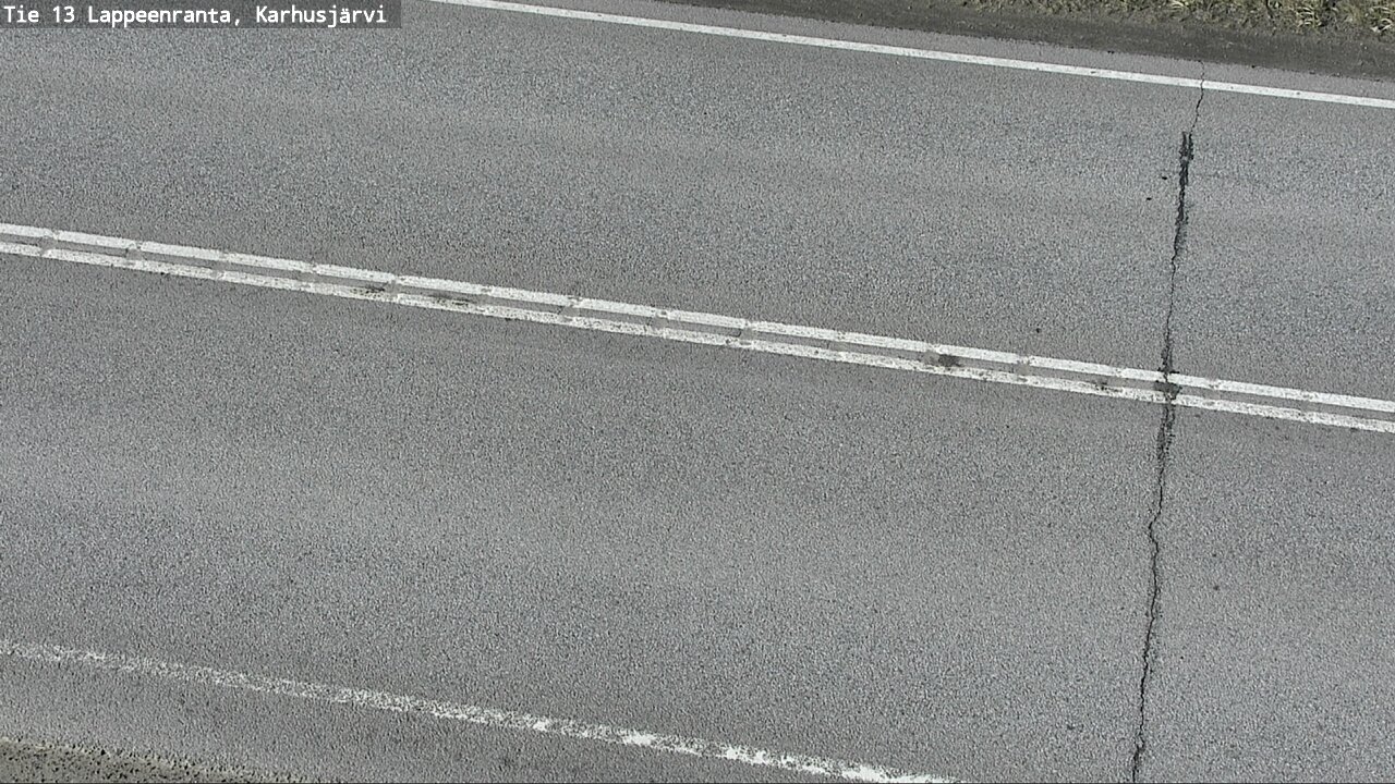 Weather Camera Image Road 13 Karhusjärvi, Lappeenranta, Etelä-Karjala
