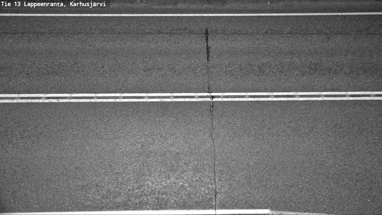 Weather Camera Image Väg 13 Karhusjärvi, Lappeenranta, Etelä-Karjala
