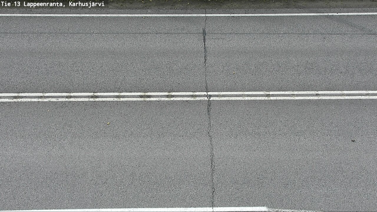 Weather Camera Image Väg 13 Karhusjärvi, Lappeenranta, Etelä-Karjala