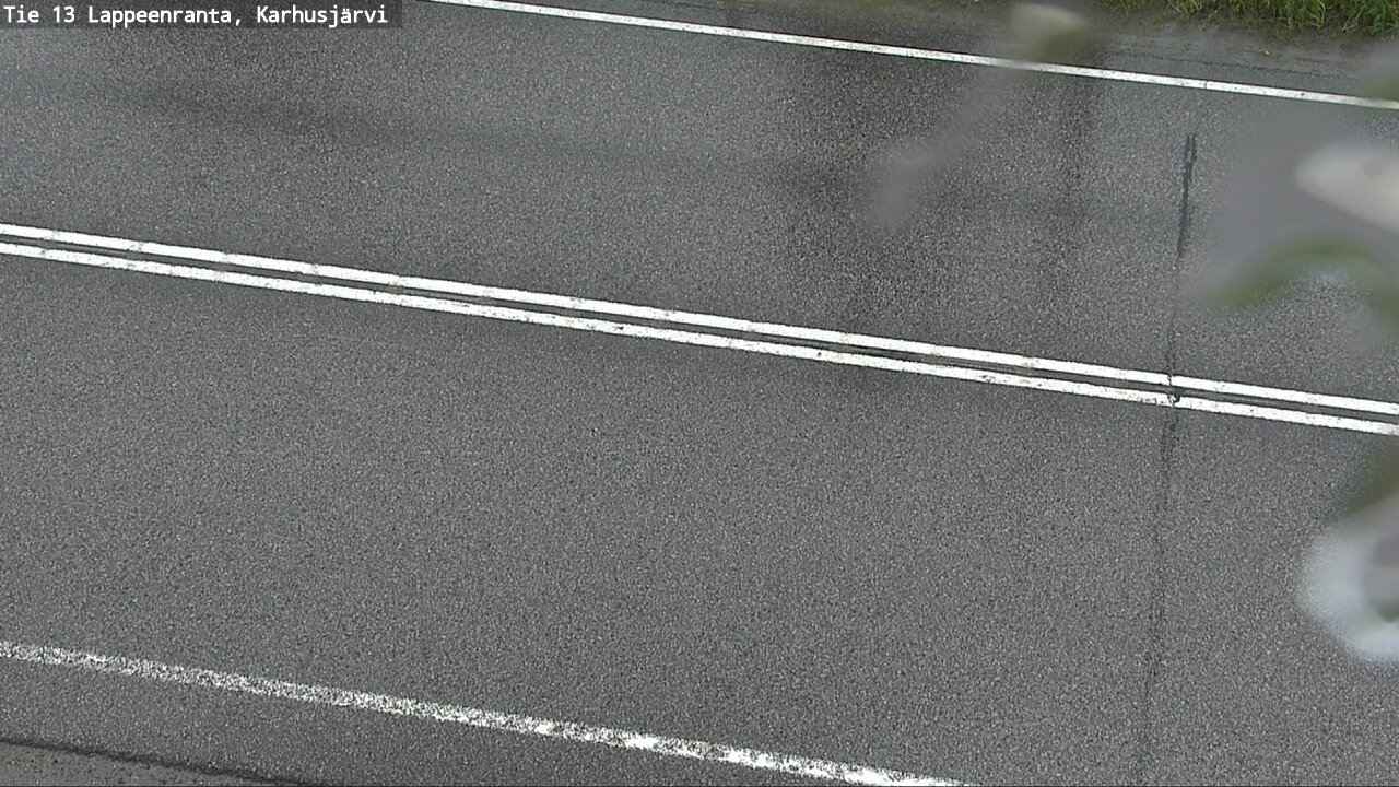 Weather Camera Image Väg 13 Karhusjärvi, Lappeenranta, Etelä-Karjala