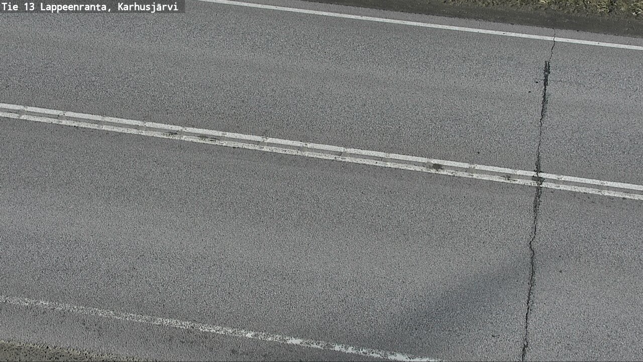 Weather Camera Image Road 13 Karhusjärvi, Lappeenranta, Etelä-Karjala