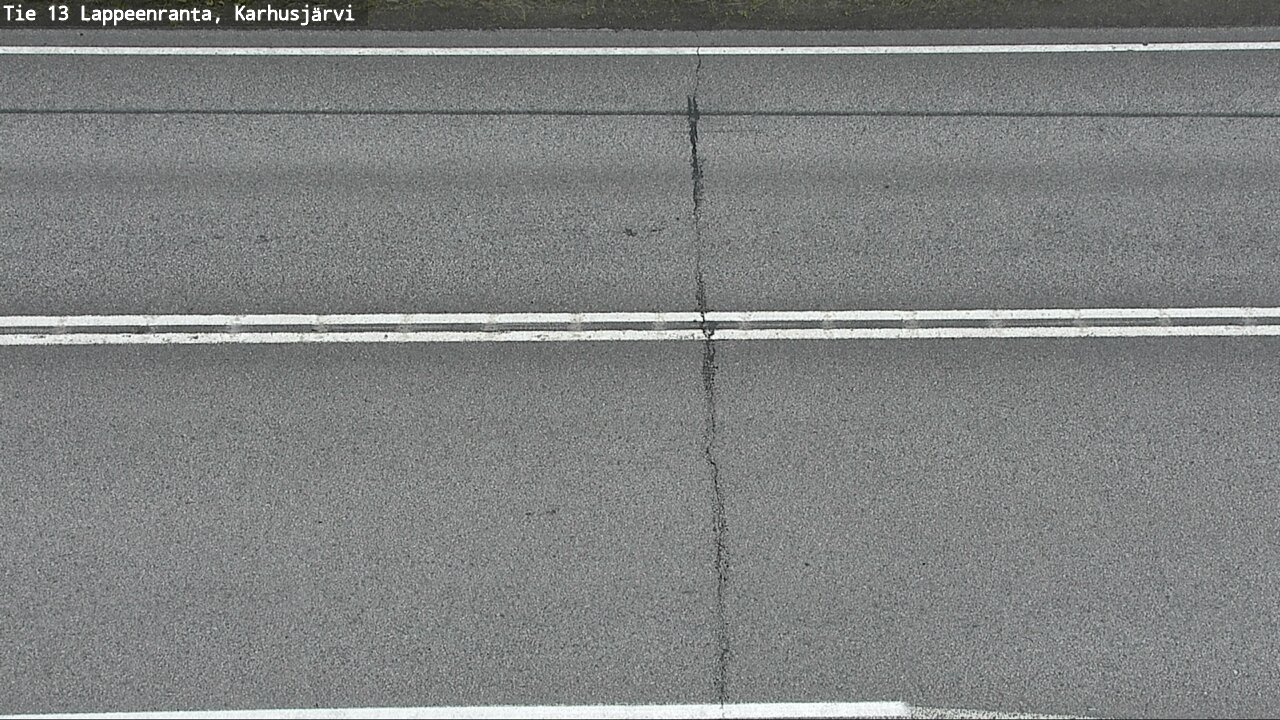 Weather Camera Image Road 13 Karhusjärvi, Lappeenranta, Etelä-Karjala