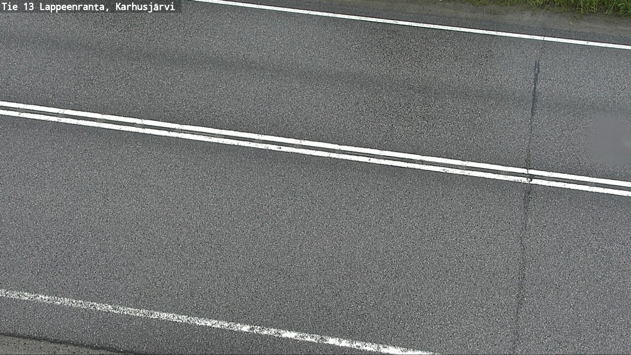 Weather Camera Image Väg 13 Karhusjärvi, Lappeenranta, Etelä-Karjala