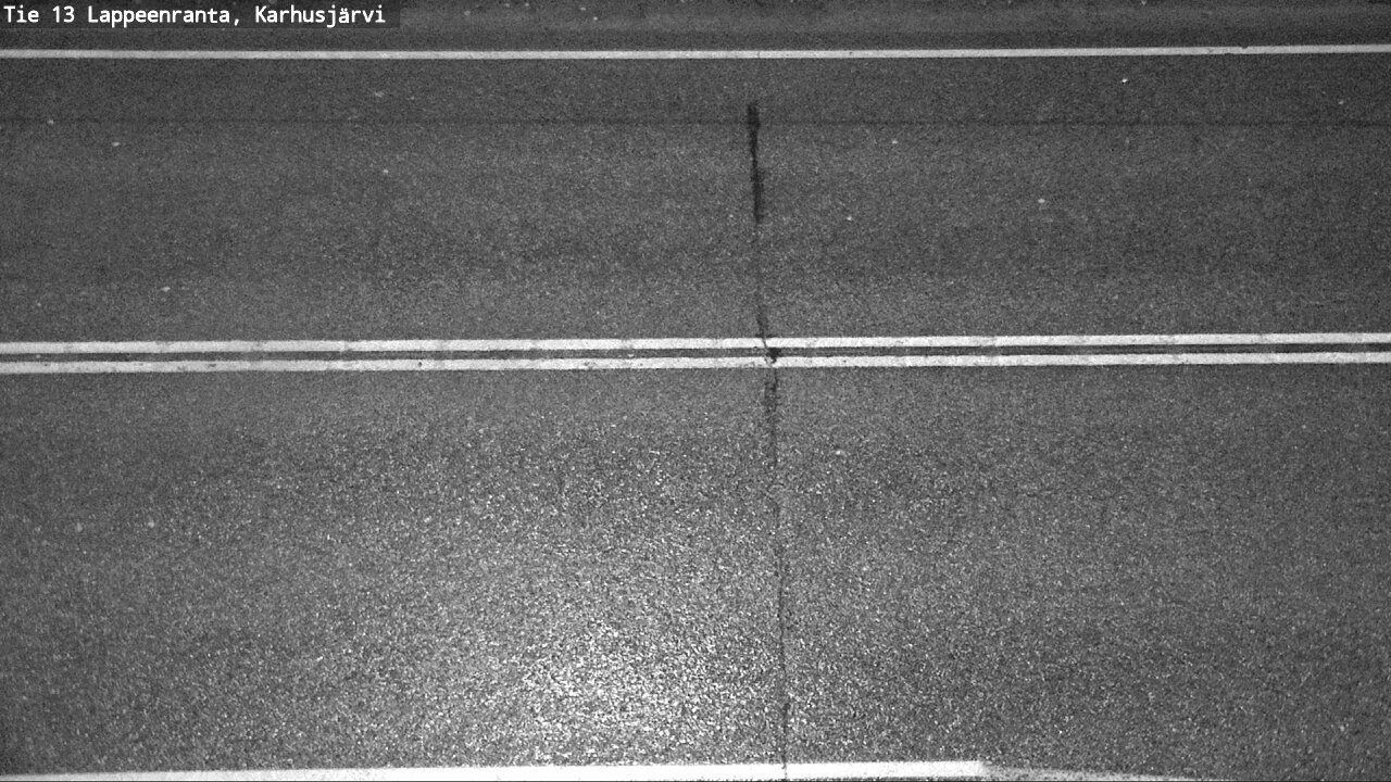 Weather Camera Image Väg 13 Karhusjärvi, Lappeenranta, Etelä-Karjala