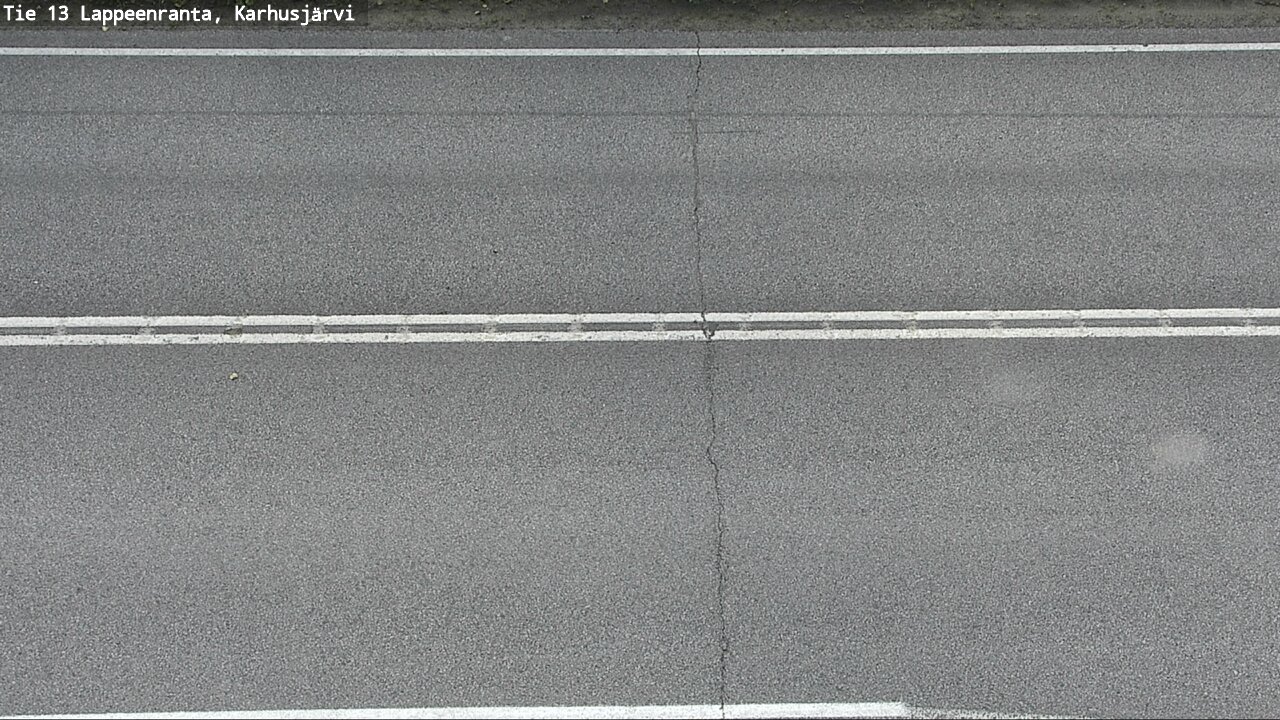 Weather Camera Image Väg 13 Karhusjärvi, Lappeenranta, Etelä-Karjala