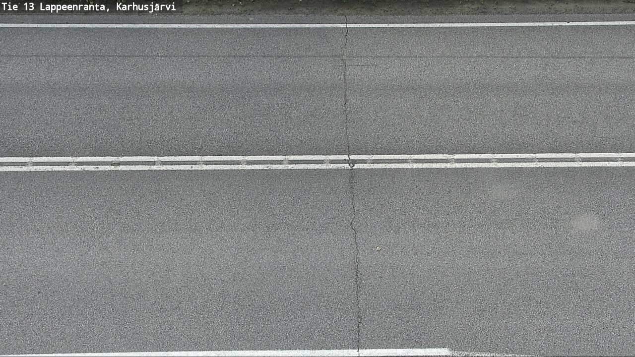 Weather Camera Image Väg 13 Karhusjärvi, Lappeenranta, Etelä-Karjala