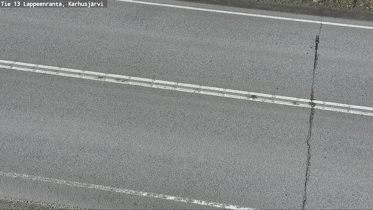 Weather Camera Image Road 13 Karhusjärvi, Lappeenranta, Etelä-Karjala