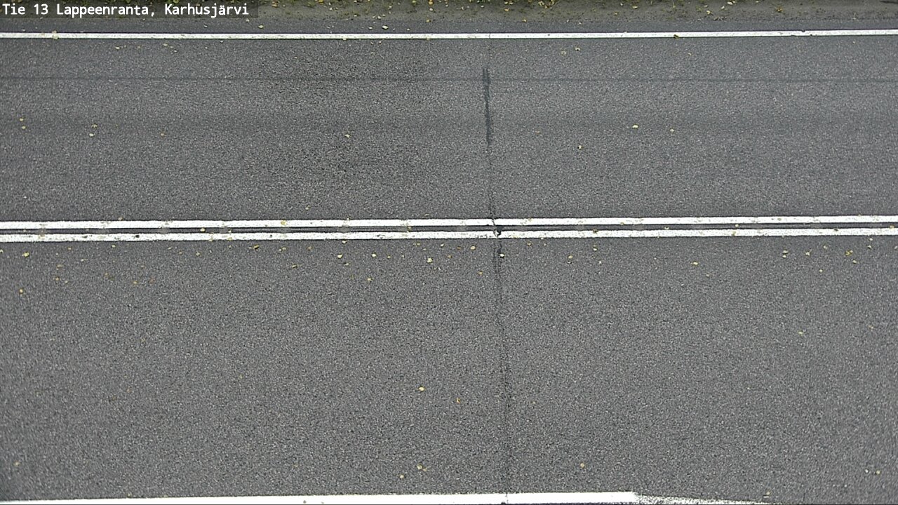Weather Camera Image Väg 13 Karhusjärvi, Lappeenranta, Etelä-Karjala