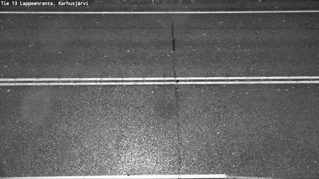 Weather Camera Image Väg 13 Karhusjärvi, Lappeenranta, Etelä-Karjala