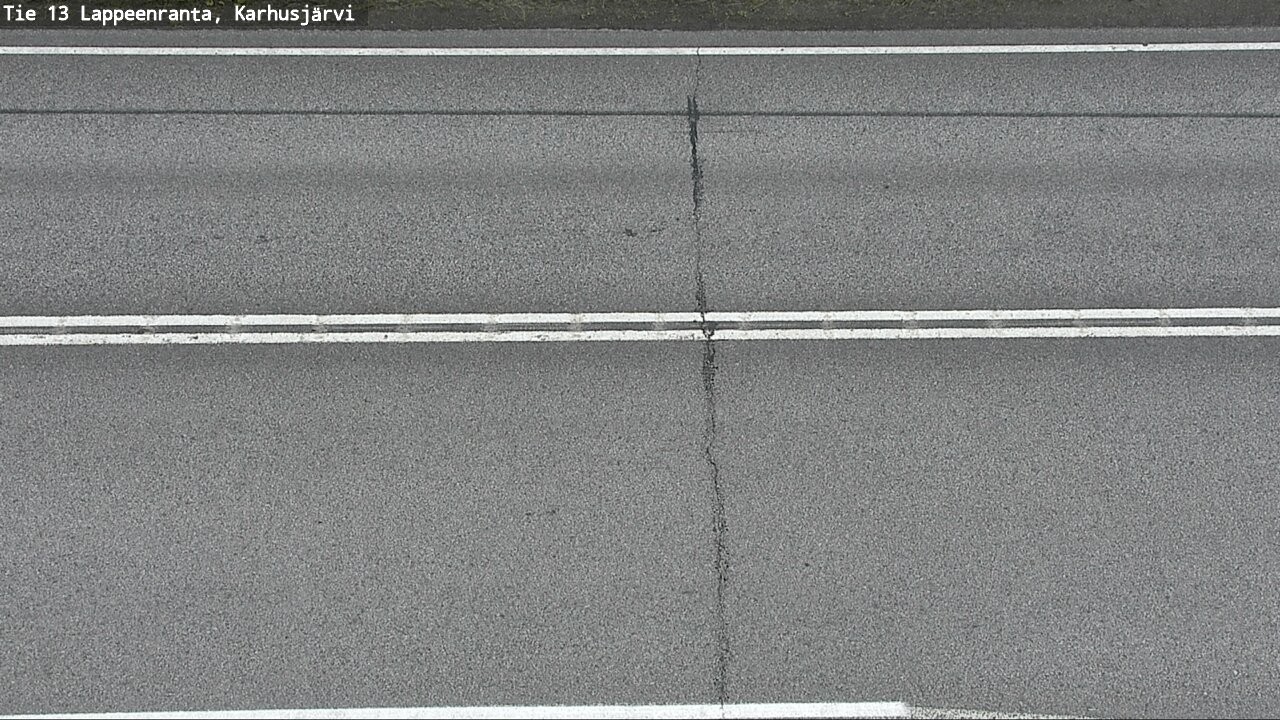 Weather Camera Image Väg 13 Karhusjärvi, Lappeenranta, Etelä-Karjala