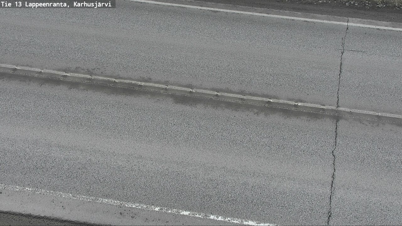 Weather Camera Image Väg 13 Karhusjärvi, Lappeenranta, Etelä-Karjala
