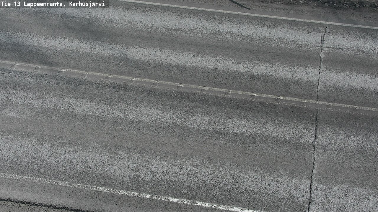 Weather Camera Image Väg 13 Karhusjärvi, Lappeenranta, Etelä-Karjala