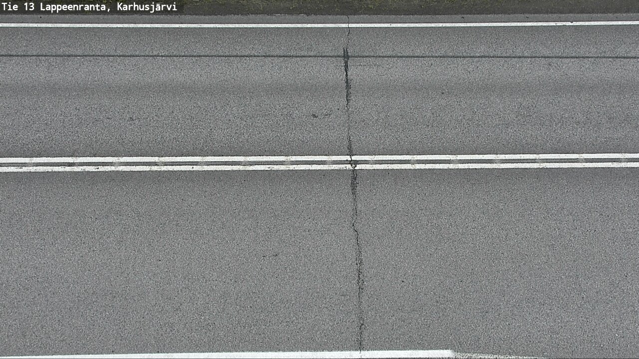 Weather Camera Image Road 13 Karhusjärvi, Lappeenranta, Etelä-Karjala
