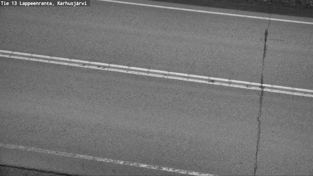 Weather Camera Image Väg 13 Karhusjärvi, Lappeenranta, Etelä-Karjala