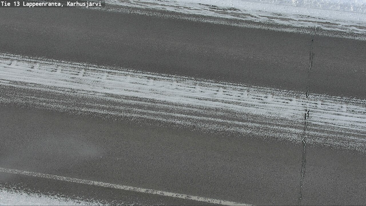 Weather Camera Image Road 13 Karhusjärvi, Lappeenranta, Etelä-Karjala