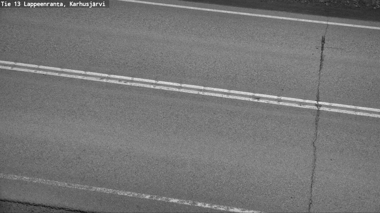 Weather Camera Image Väg 13 Karhusjärvi, Lappeenranta, Etelä-Karjala