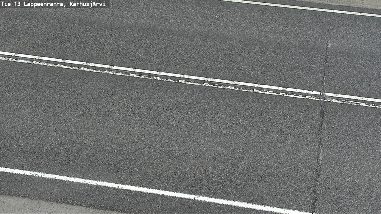 Weather Camera Image Väg 13 Karhusjärvi, Lappeenranta, Etelä-Karjala