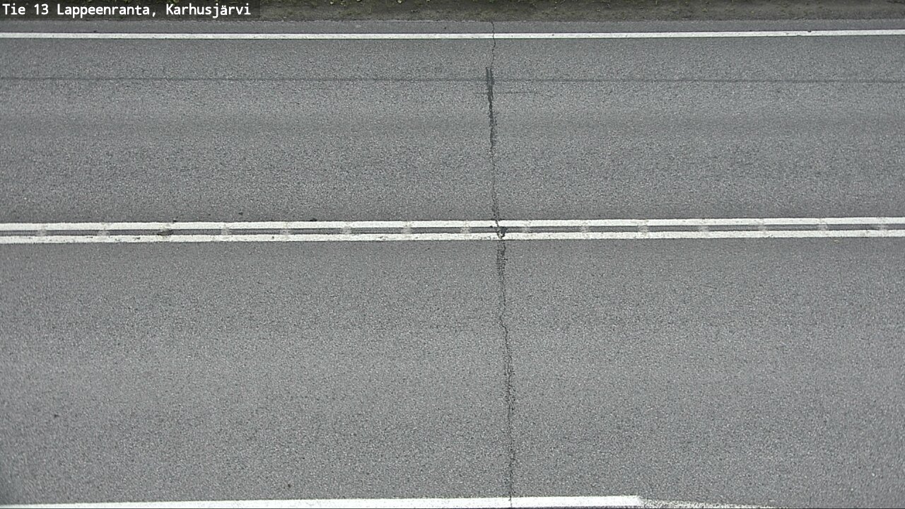 Weather Camera Image Väg 13 Karhusjärvi, Lappeenranta, Etelä-Karjala