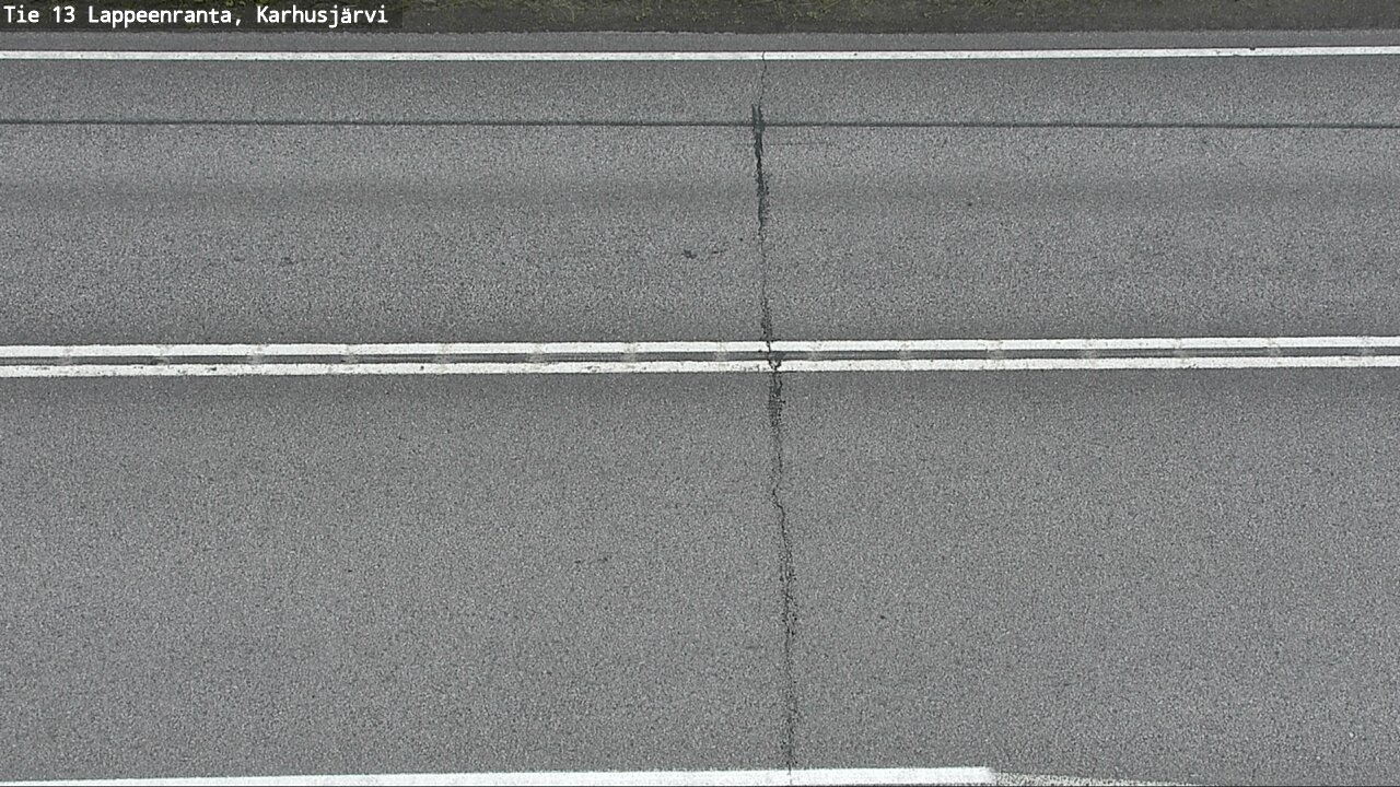 Weather Camera Image Väg 13 Karhusjärvi, Lappeenranta, Etelä-Karjala