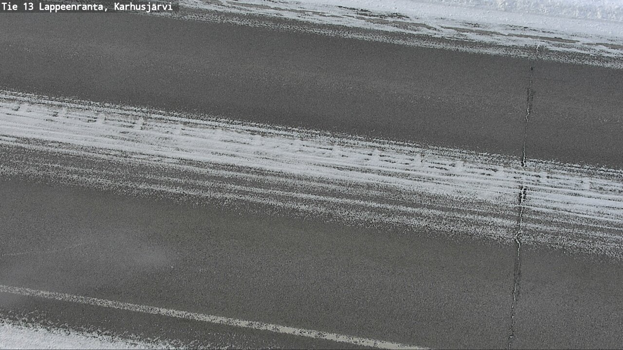 Weather Camera Image Road 13 Karhusjärvi, Lappeenranta, Etelä-Karjala