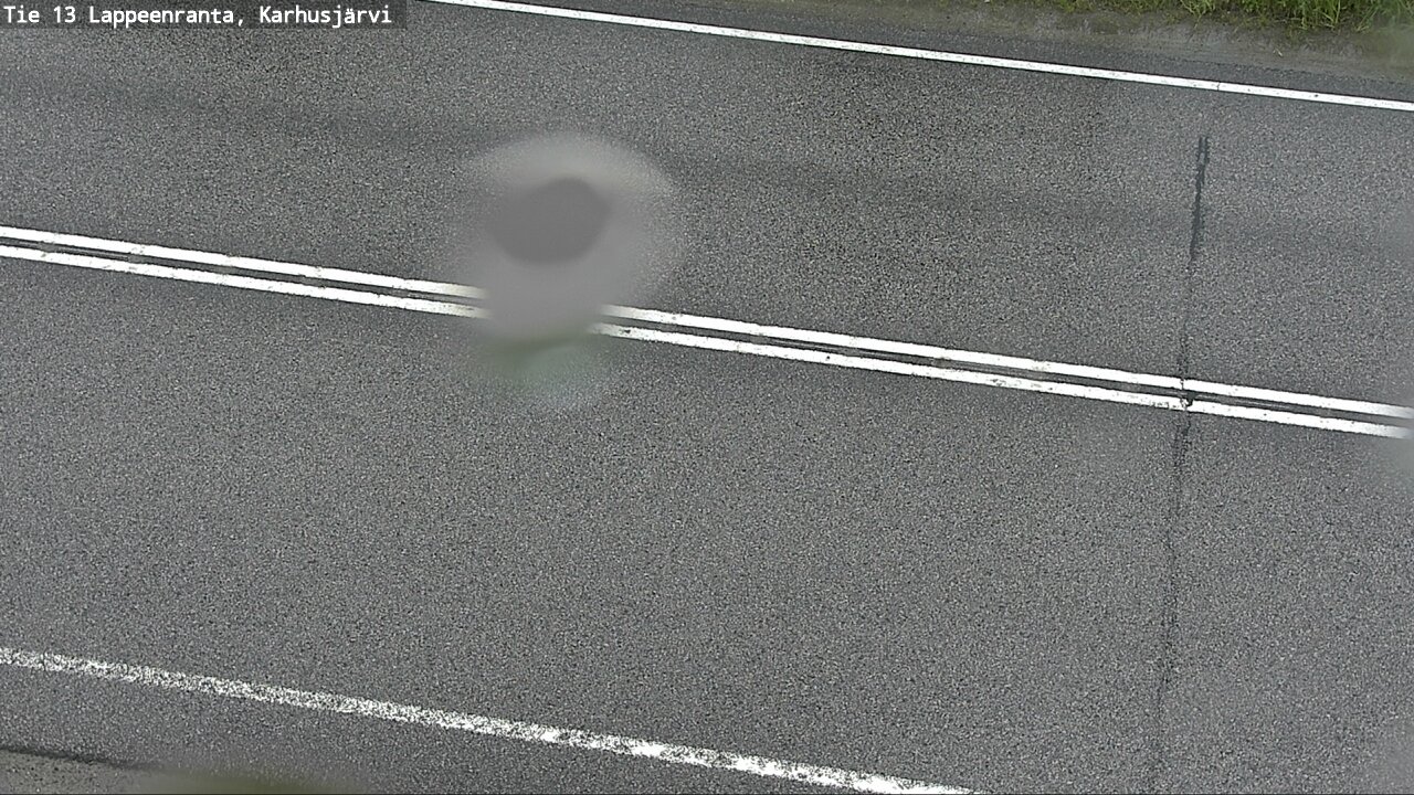 Weather Camera Image Väg 13 Karhusjärvi, Lappeenranta, Etelä-Karjala