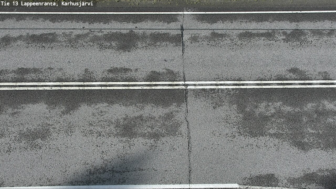 Weather Camera Image Väg 13 Karhusjärvi, Lappeenranta, Etelä-Karjala