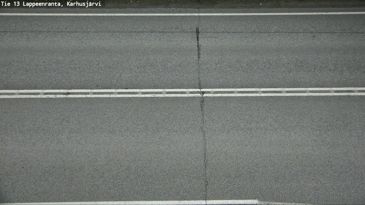 Weather Camera Image Väg 13 Karhusjärvi, Lappeenranta, Etelä-Karjala